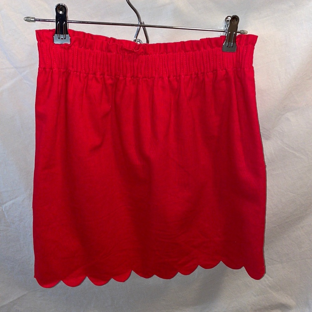 JCrew Scalloped Skirt - Size 0